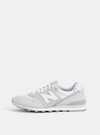 Svetlošedé dámske semišové tenisky New Balance 996