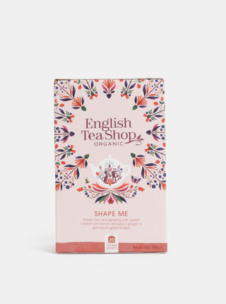 Bio zelený čaj so škoricou, ženšeňom, zázvorom a ovocím English Tea Shop Tvaruj mě