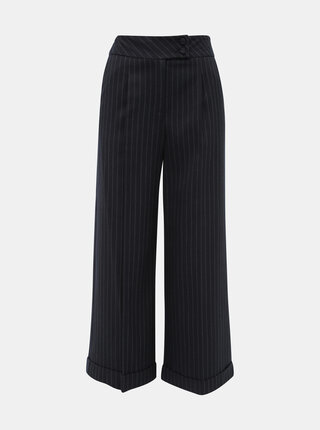 Tmavomodré pruhované culottes Dorothy Perkins