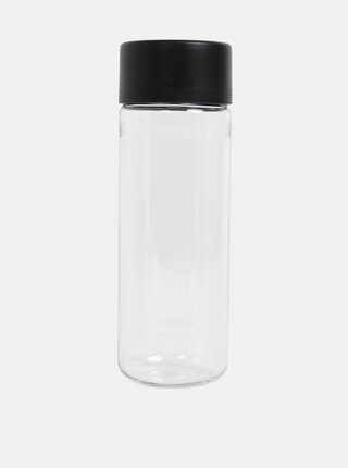 Plastová fľaška s čiernym viečkom Frank Green 740 ml