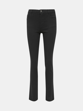 Čierne slim fit rifle Dorothy Perkins