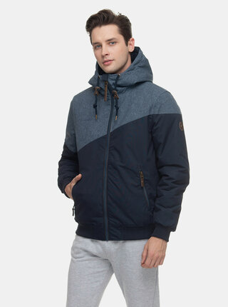 Tmavě modrá pánská zimní bunda Ragwear Wings