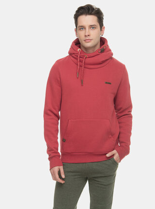 Červená pánská mikina Ragwear Nate