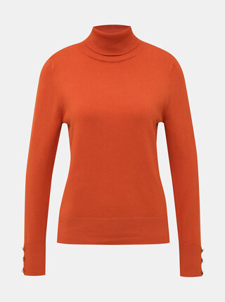 Oranžový rolák Dorothy Perkins Petite