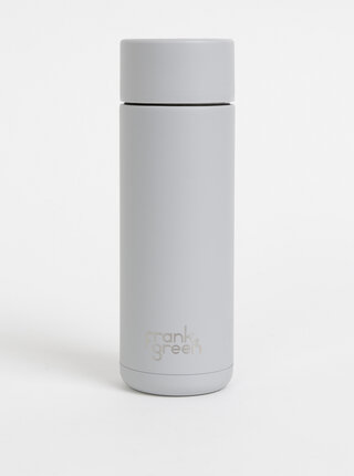 Šedý nerezový cestovní hrnek Frank Green 595 ml