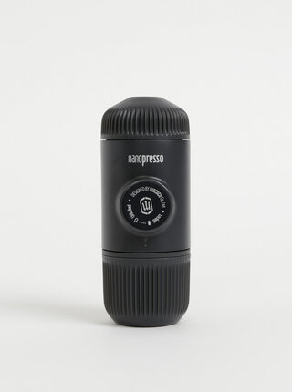 Černý přenosný kávovar Wacaco Nanopresso 80 ml