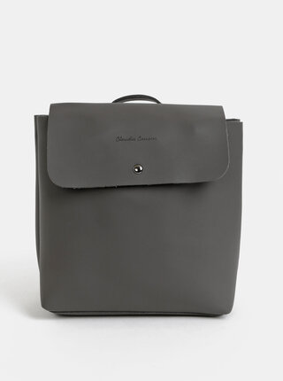 Šedý malý batoh/crossbody kabelka Claudia Canova Kiona