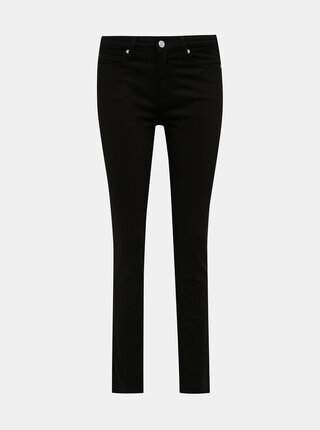 Čierne dámske skinny fit rifle Calvin Klein Jeans