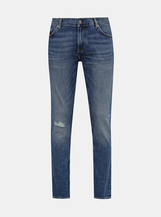 Modré slim fit rifle Tommy Hilfiger