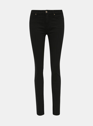 Čierne dámske skinny fit rifle Tommy Hilfiger Elisa