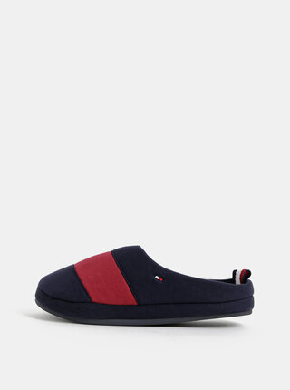 Tmavě modré pánské papuče Tommy Hilfiger