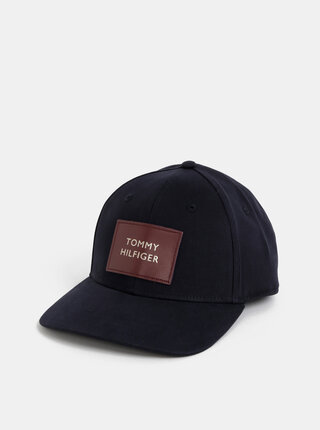 Tmavě modrá kšiltovka Tommy Hilfiger
