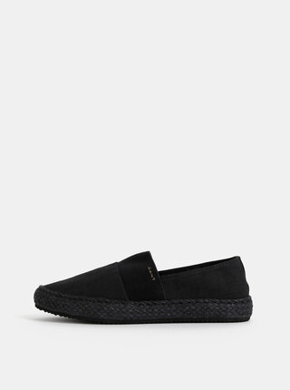 Čierne dámske espadrilky Gant