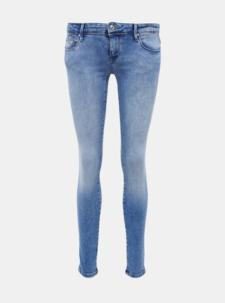 Svetlomodré skinny fit rifle ONLY Coral