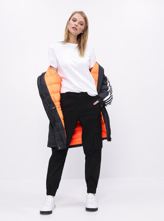 Černá dámská zimní bunda adidas Originals Syn