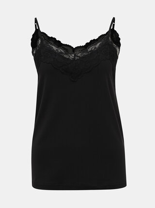 Černý top VERO MODA Birsa