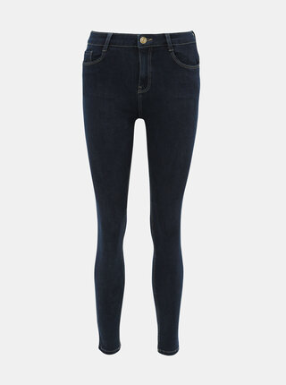 Tmavě modré skinny fit džíny Dorothy Perkins Shape & Lift
