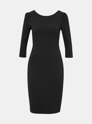 Čierne púzdrové šaty Dorothy Perkins