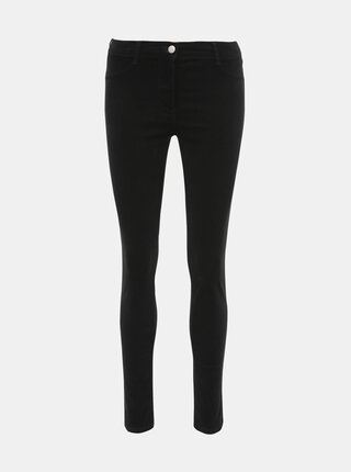 Čierne menčestrové nohavice Dorothy Perkins