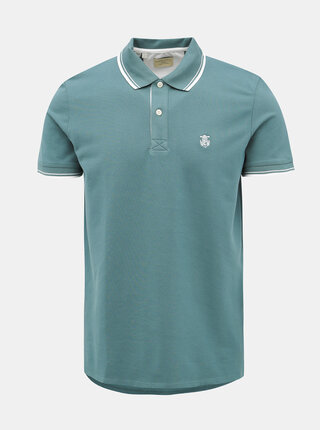 Zelené polo tričko Selected Homme