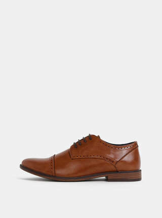 Hnedé pánske polobotky Burton Menswear London