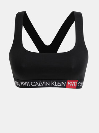 Černá podprsenka Calvin Klein Underwear