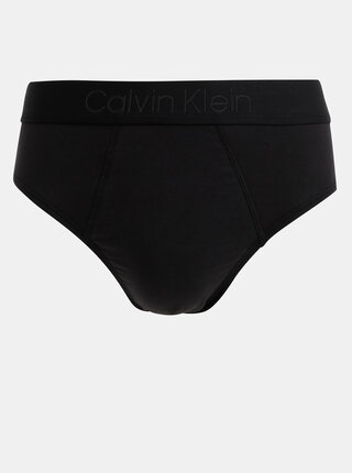 Černé slipy z egyptské bavlny Calvin Klein Underwear