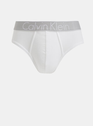 Bílé slipy Calvin Klein Underwear