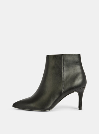 Černé kotníkové boty Dorothy Perkins