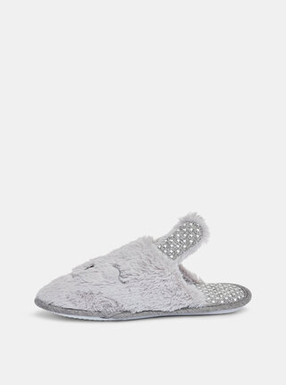 Šedé papuče Dorothy Perkins