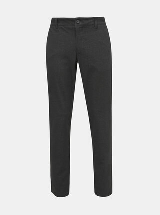 Tmavošedé chino nohavice ONLY & SONS Mark