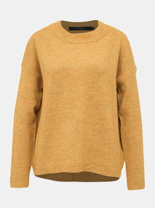 Hnědý basic svetr VERO MODA Rana