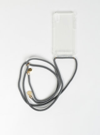 Transparentní obal na telefon Iphone X/XS VERO MODA Hello