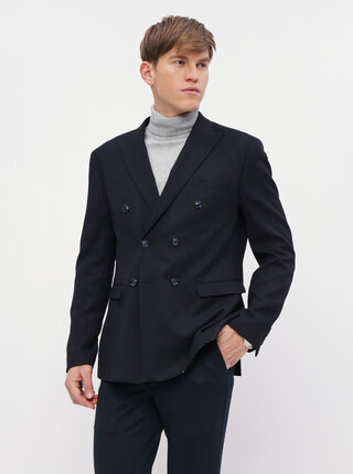 Tmavomodré sako Selected Homme Leo