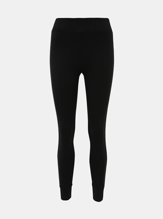Čierne legíny s ozdobnými detailmi TALLY WEiJL Chain