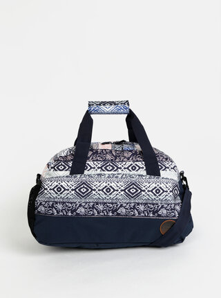 Rúžovo-modrá dámska vzorovaná športová taška Rip Curl Gym Bag