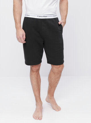 Čierne pánske teplákové kraťasy Calvin Klein Underwear