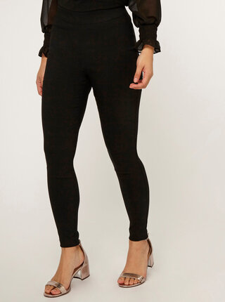 Černé skinny fit kalhoty Dorothy Perkins Petite