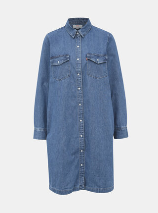 Modré džínové košilové šaty Levi's®