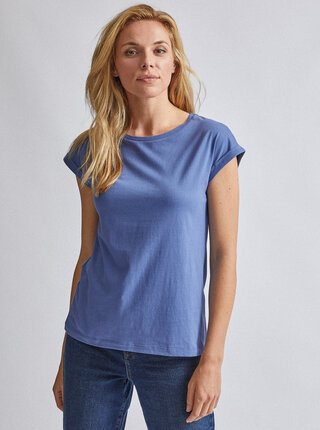 Modré basic tričko Dorothy Perkins