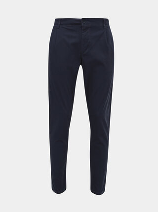 Tmavě modré chino kalhoty ONLY & SONS Cam