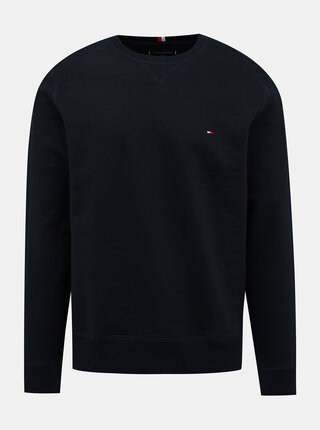 Tmavě modrá pánská basic mikina Tommy Hilfiger