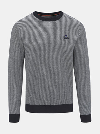 Šedý vzorovaný svetr Jack & Jones Neil