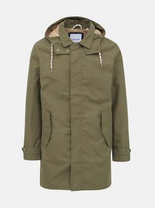 Zelený kabát Jack & Jones Fairly