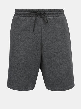 Tmavošedé teplákové kraťasy Jack & Jones Clean