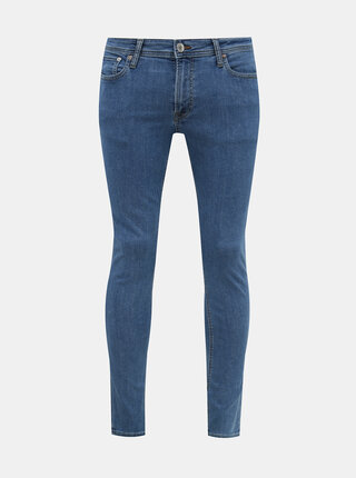 Modré skinny fit rifle Jack & Jones Liam