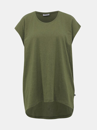 Khaki basic tričko Noisy May Mathilde