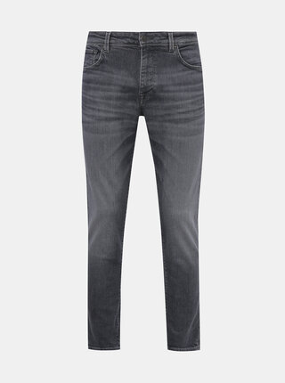 Šedé slim fit džíny Selected Homme Leon