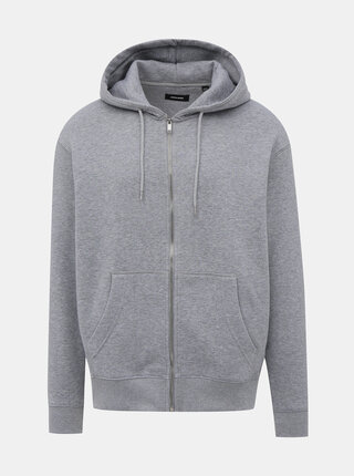 Šedá basic mikina Jack & Jones Soft