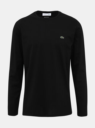Čierne pánske basic tričko Lacoste